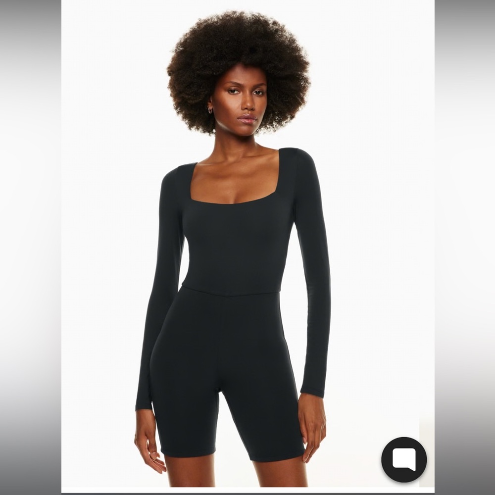 Aritzia Contour Squareneck Longsleeve Romper